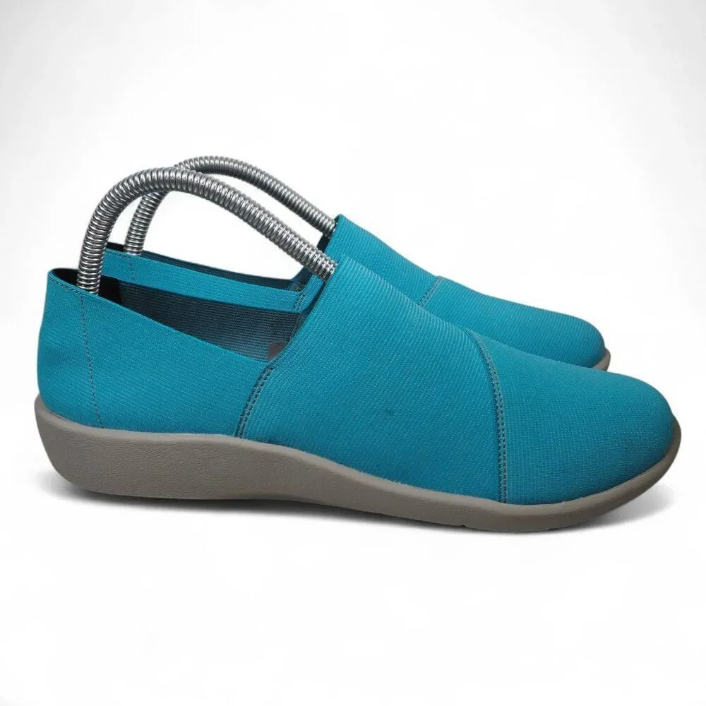 Clarks Cloud Steppers Sillian Firn‎ Casual Slip-on Shoes 